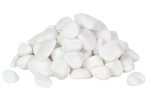Grecki Thassos 40 - 80 mm - Śnieżnobiały - Otoczak - 1000kg - BigBag