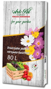 40x 80L Ziemia Ogrodowa Uniwersalna z nawozami Cała Paleta