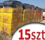 15x 250L - Torf Kwaśny pod borówkę iglaki litewski łotewski cała paleta