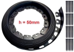  SMART 50mm obrzeże trawnikowe w rolce 10m + 20szt kotwy