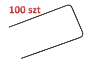 Szpilka metalowa U do mocowania - 1op.